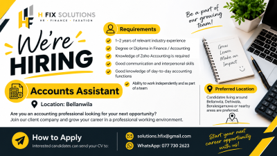 Accounts Assistant