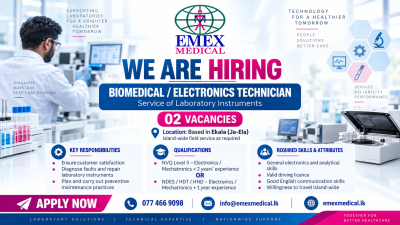 Biomedical / Electronics Technician