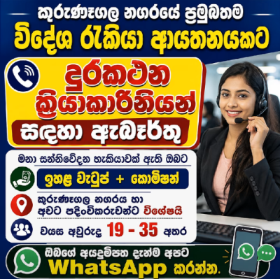 Call Center Operator – Female