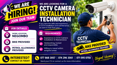 CCTV Camera Installation Technician