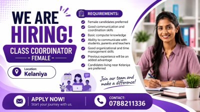 Class Coordinator – Female