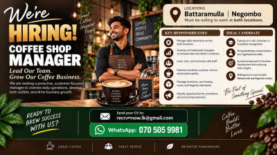 Coffee Shop Manager