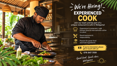 Experienced Cook