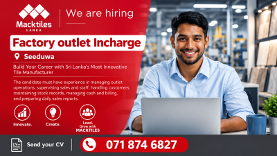 Factory Outlet Incharge