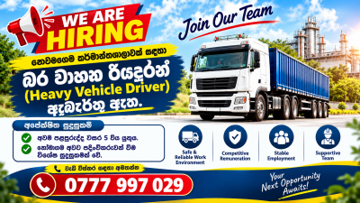 Heavy Vehicle Driver