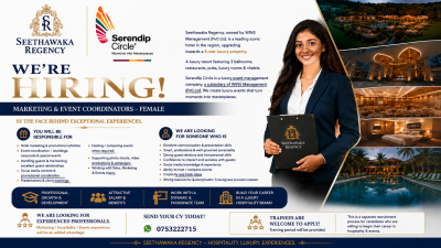 Marketing & Event Coordinator (Female)
