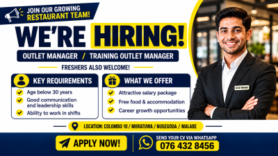 Outlet Manager / Training Outlet Manager