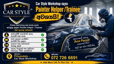 Painter Helper / Trainee – Auto Painting & Body Work