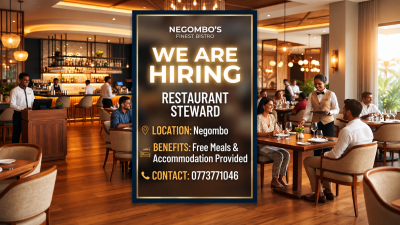 Restaurant Steward
