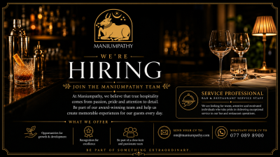 Service Professional – Bar & Restaurant Service Staff